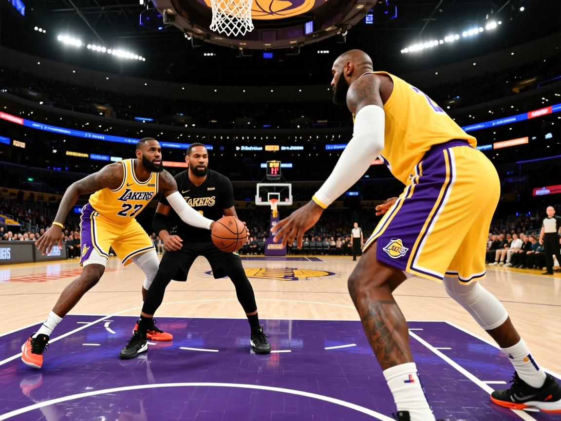 湖人以攻代守造经典逆转41岁老詹末节再当救世主