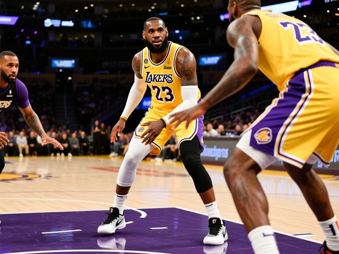 湖人以攻代守造经典逆转41岁老詹末节再当救世主  第2张